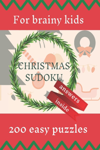 Christmas Sudoku Puzzles for Brainy Kids