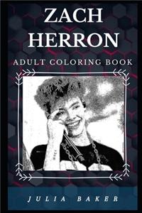 Zach Herron Adult Coloring Book