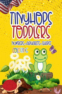 Tinyhops Toddlers Numbers + Alphabets + Shapes Coloring