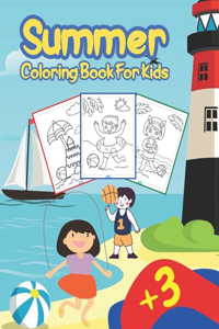 Summer Coloring Book For Kids