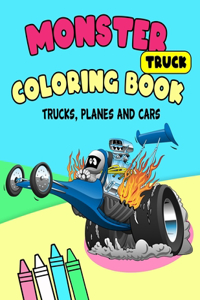 Monster Truck Coloring Book