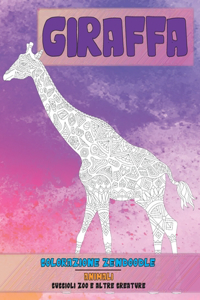 Colorazione Zendoodle - Cuccioli Zoo e altre creature - Animali - Giraffa