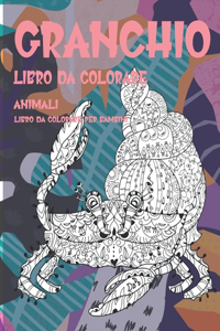 Libro da colorare - Libro da colorare per bambini - Animali - Granchio