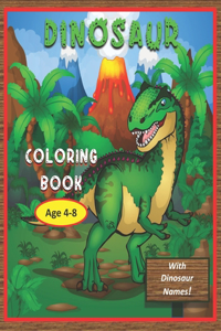 Dinosaur Coloring Book