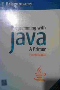 Programming with Java: A Primer, 4e