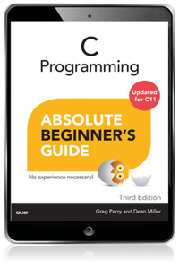 C Programming Absolute Beginner's Guide