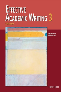 Effective Academic Writing: 3:: The Essay