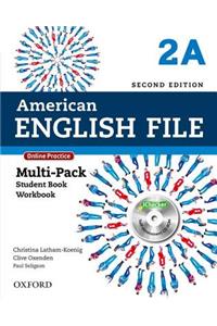 American English File Second Edition: Level 2 Multi-Pack a