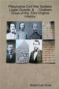 Pittsylvania Civil War Soldiers: Logan Guards & Chatham Grays of the 53rd Virginia Infantry