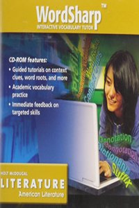 Holt McDougal Literature: Wordsharp Interactive Vocabulary Tutor CD-ROM Grade 11 American Literature