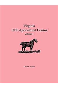 Virginia 1850 Agricultural Census, Volume 1