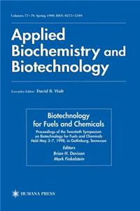 Twentieth Symposium on Biotechnology for Fuels and Chemicals