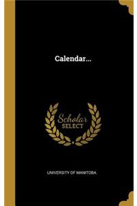 Calendar...