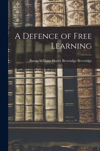 Defence of Free Learning