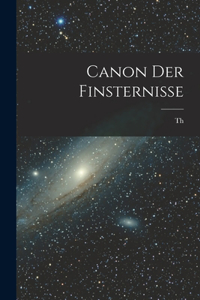 Canon der Finsternisse