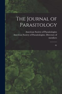 Journal of Parasitology: 01