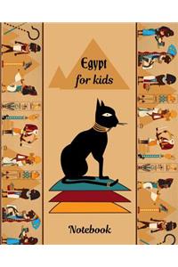 Egypt for Kids Notebook