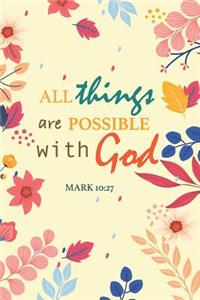 All Thing are Possible with God ( Mark 10