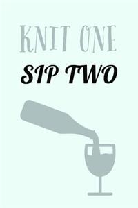 Knit One Sip Two