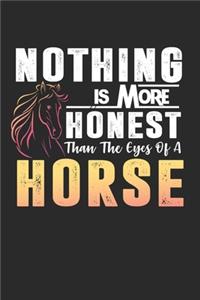 Nothing Is More Honest Than The Eyes Of A Horse