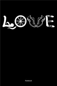 L E Swim Bike Run Notebook