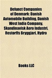 Defunct Companies of Denmark