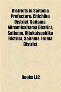 Districts in Saitama Prefecture