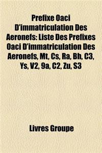 Prefixe Oaci D'Immatriculation Des Aeronefs