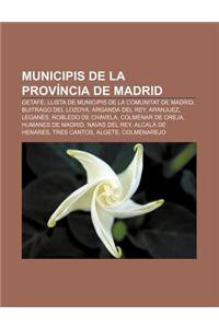 Municipis de La Provincia de Madrid