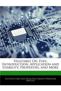 Vegetable Oil Fuel