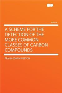 A Scheme for the Detection of the More Common Classes of Carbon Compounds