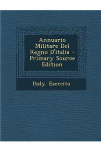 Annuario Militare del Regno D'Italia