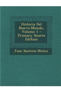 Historia Del Nuevo-Mundo, Volume 1