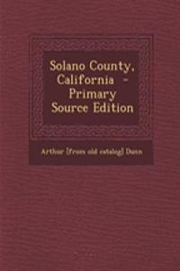 Solano County, California