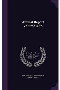 Annual Report Volume 30th