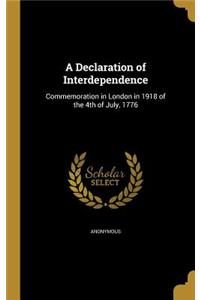 A Declaration of Interdependence