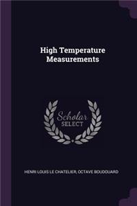 High Temperature Measurements