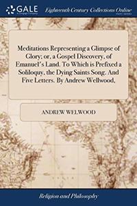 MEDITATIONS REPRESENTING A GLIMPSE OF GL