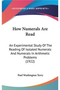 How Numerals Are Read