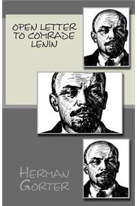 Open Letter to Comrade Lenin