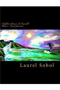 Dolphin Dance In Emerald Waves Lined Journal