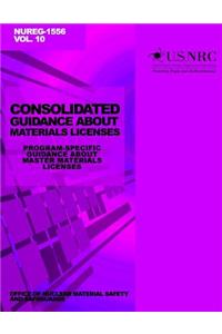 Consolidated Guidance About Materials Licenses