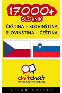 17000+ Czech - Slovenian Slovenian - Czech Vocabulary