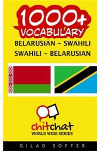 1000+ Belarusian - Swahili Swahili - Belarusian Vocabulary