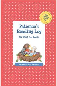 Patience's Reading Log