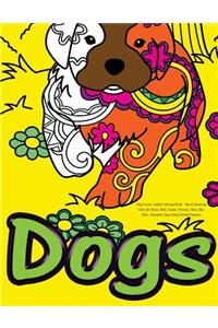 Dog Lover: Adult Coloring Book