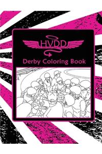 HVDD Roller Derby Coloring Book