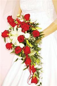 Wedding Journal Bouquet Side Hold