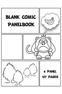 Blank Comic Panelbook