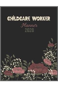 CHILDCARE WORKER Planner 2020